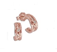 Pendientes Gemoro Mujer Radici in Oro rosa Diamante OB800ROS